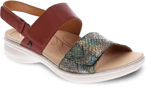 Revere Como Womens Sandals with Back Strap - Premium Leather, Adjustable Fit, Orthotic-Friendly, Shock-Absorbing - Stylish & Comfortable for Travel & Daily Wear