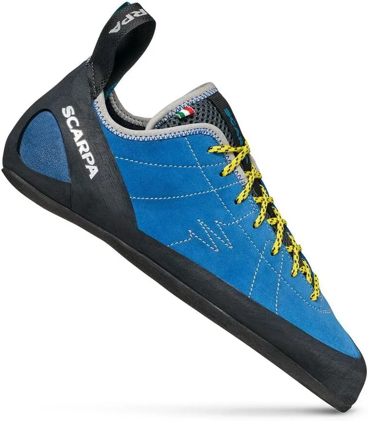 SCARPA Men's Helix Lace Rock Climbing Shoes for Trad and Sport Climbing