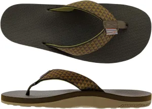 Scott Hawaii Men's Manoa Sandal | All Terrain Tread Outsole | Molded Arch With Heel Cup | Neoprene Lined Strap For All Day Comfort | Hiking Flip Flop