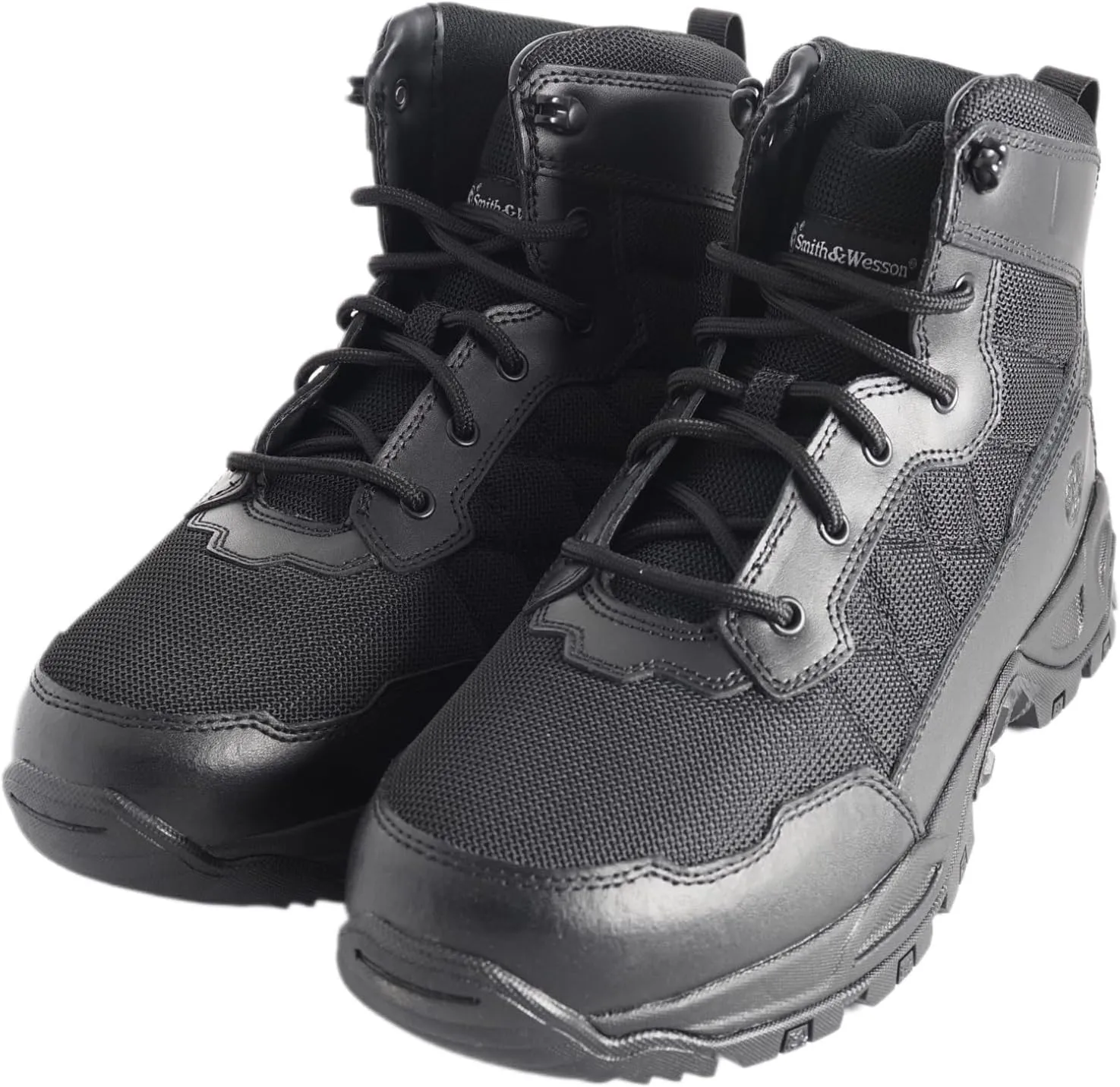 Smith & Wesson Men's Scout 6" Hot Weather Nylon Military Tactical Boots Work Combat Trooper Leather Boots