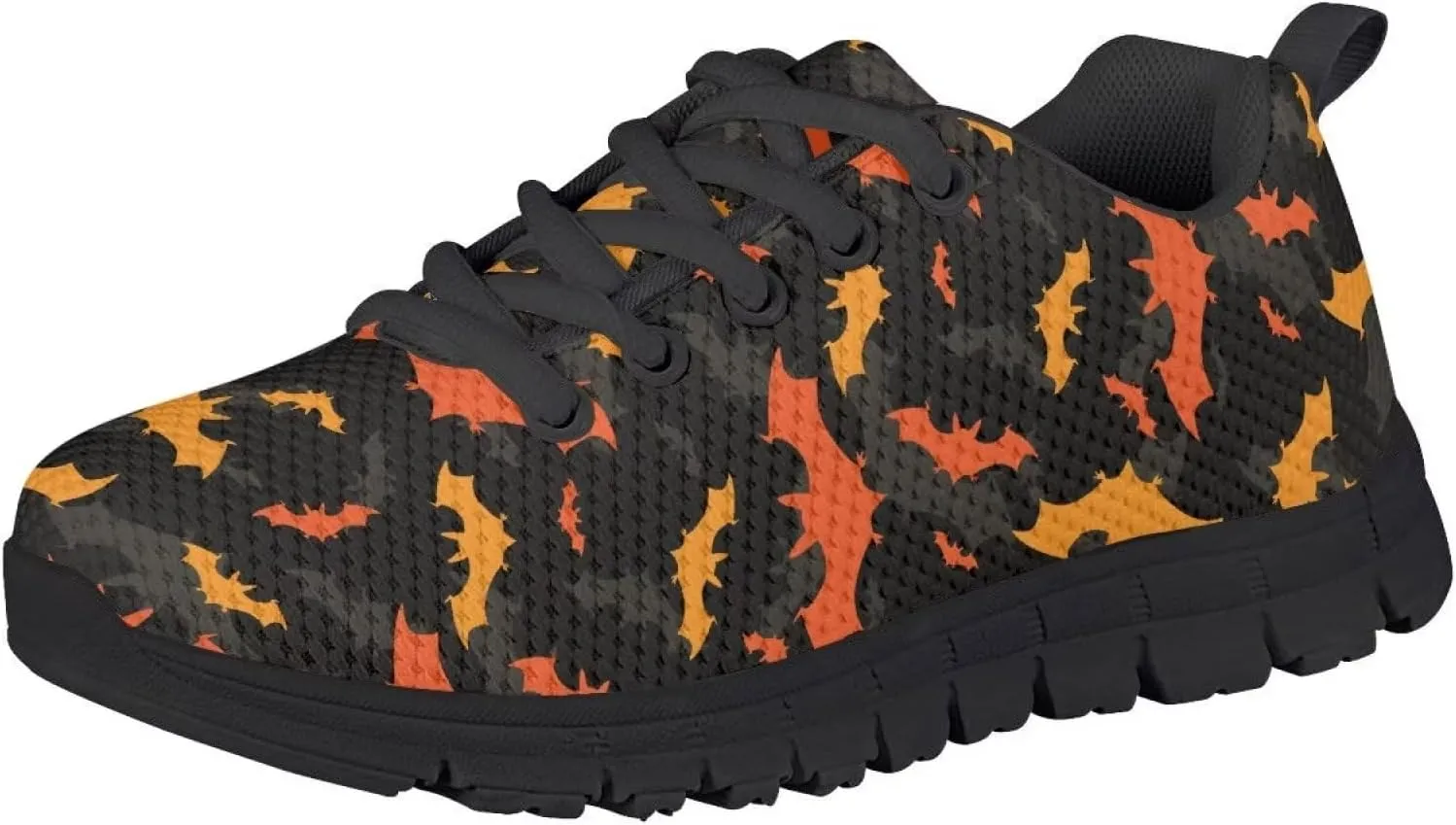 Sneakers Lace-up Lightweight Sport Shoes Casual Running Hiking Shoes for Boys Girls