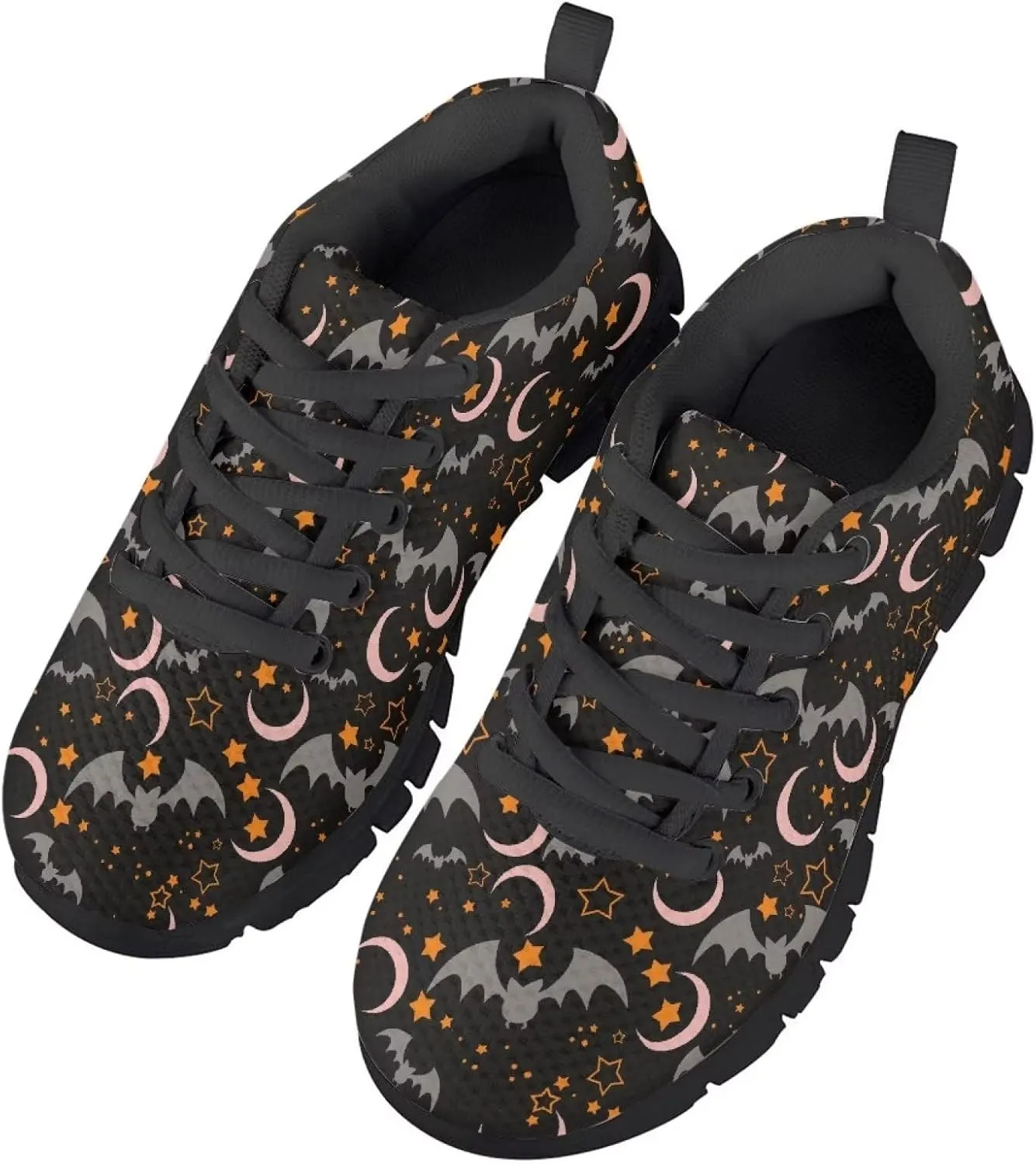 Sneakers Lace-up Lightweight Sport Shoes Casual Running Hiking Shoes for Boys Girls