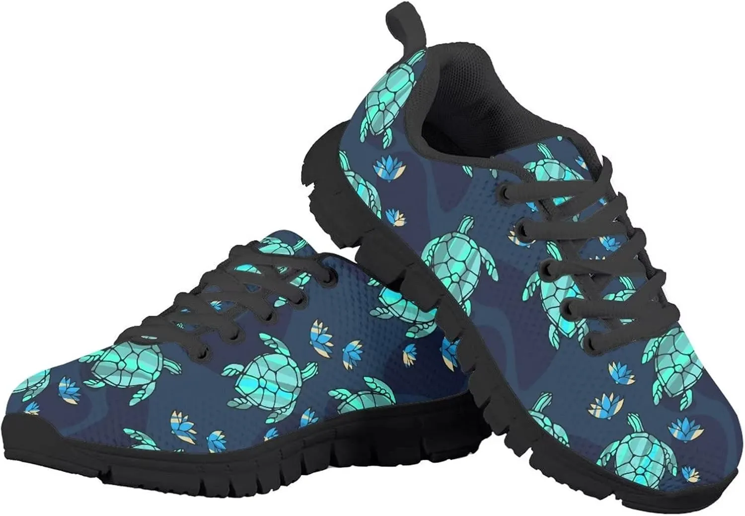 Sneakers Lace-up Lightweight Sport Shoes Casual Running Hiking Shoes for Boys Girls