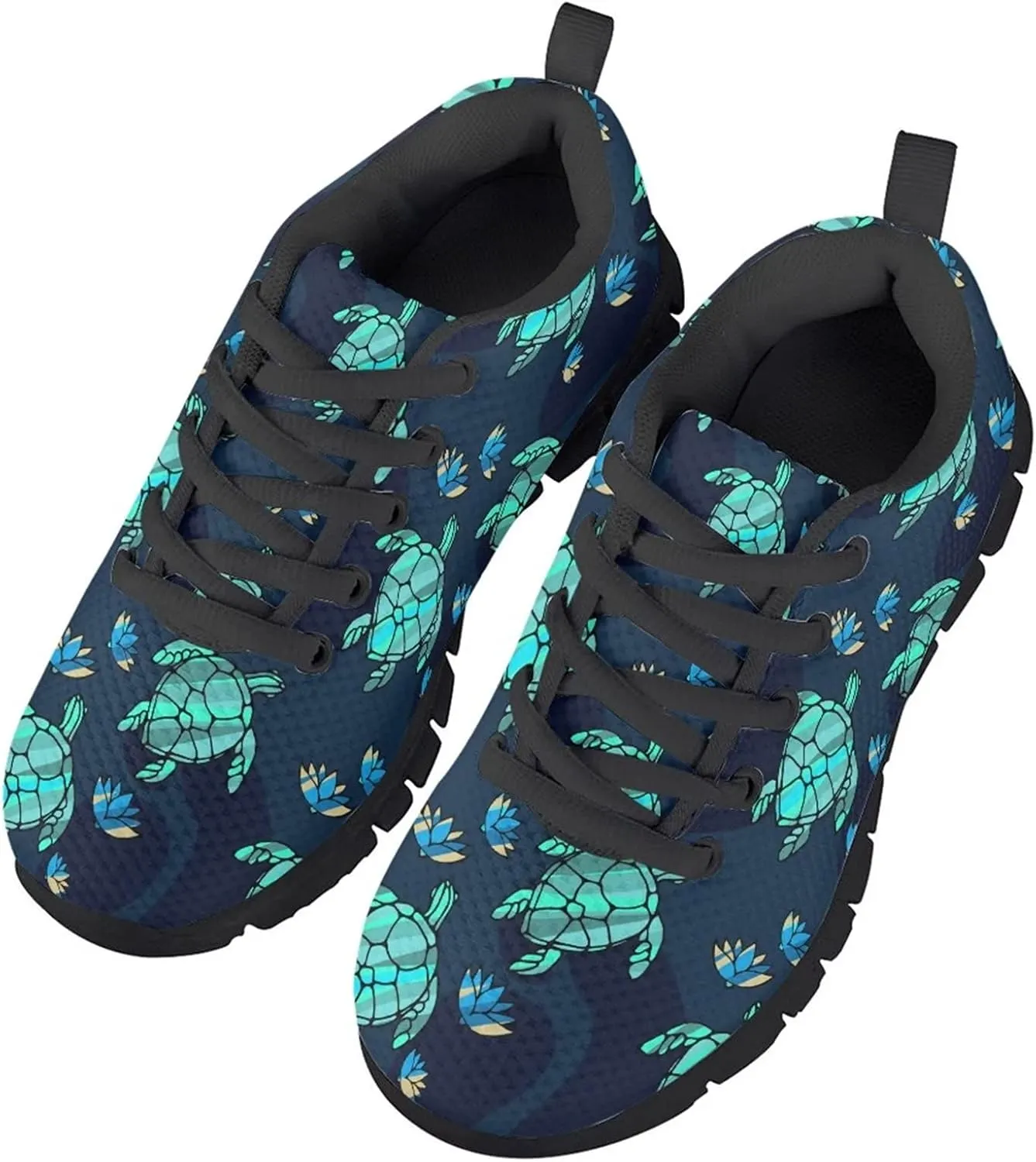 Sneakers Lace-up Lightweight Sport Shoes Casual Running Hiking Shoes for Boys Girls
