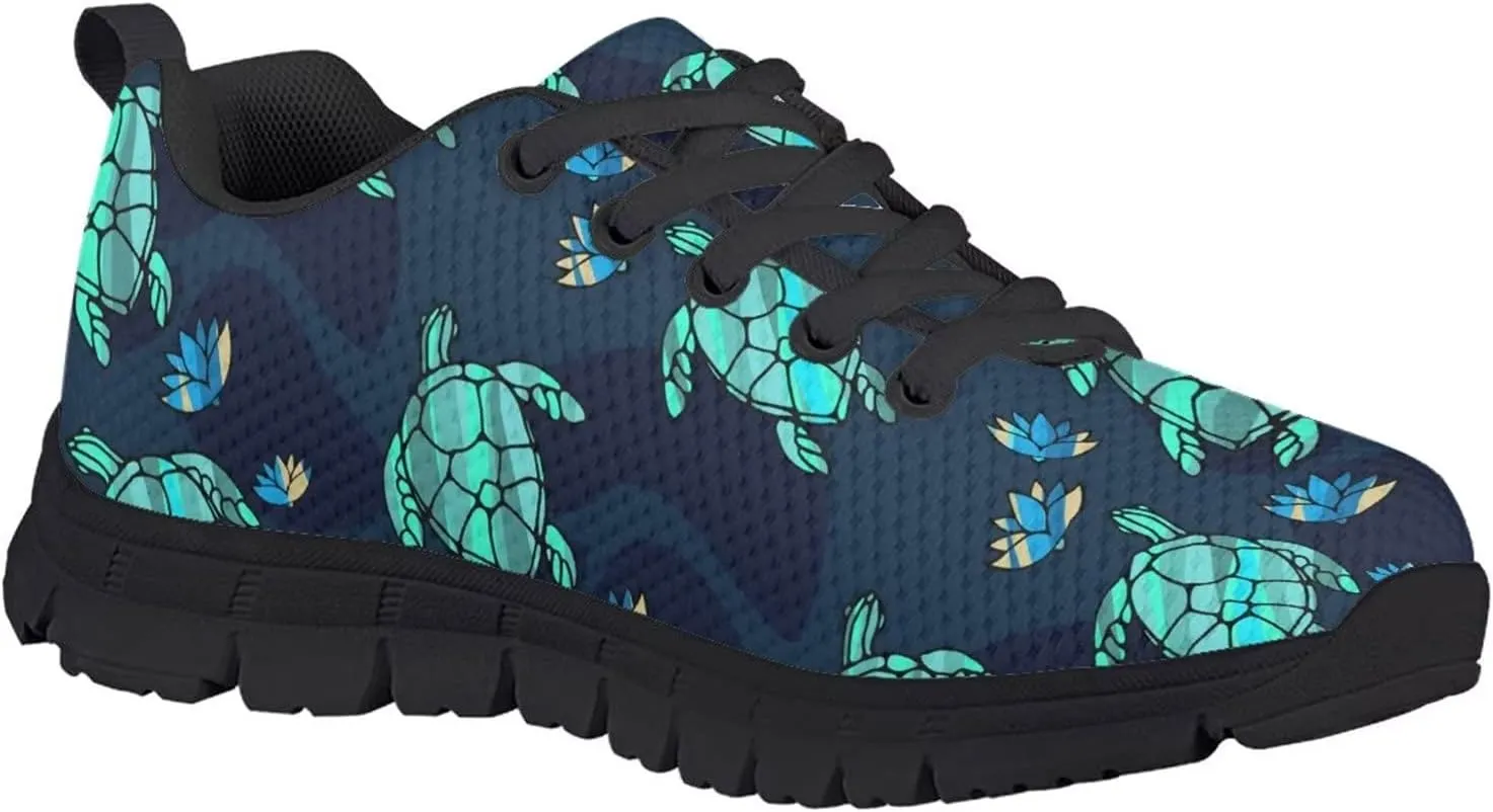 Sneakers Lace-up Lightweight Sport Shoes Casual Running Hiking Shoes for Boys Girls