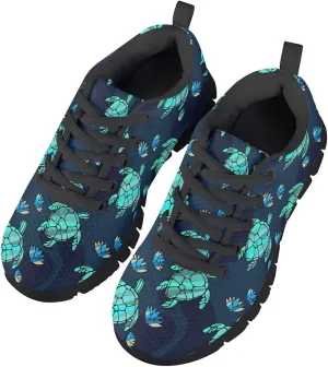 Sneakers Lace-up Lightweight Sport Shoes Casual Running Hiking Shoes for Boys Girls