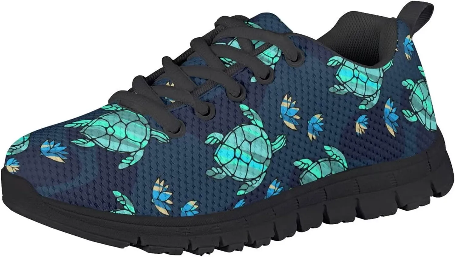 Sneakers Lace-up Lightweight Sport Shoes Casual Running Hiking Shoes for Boys Girls