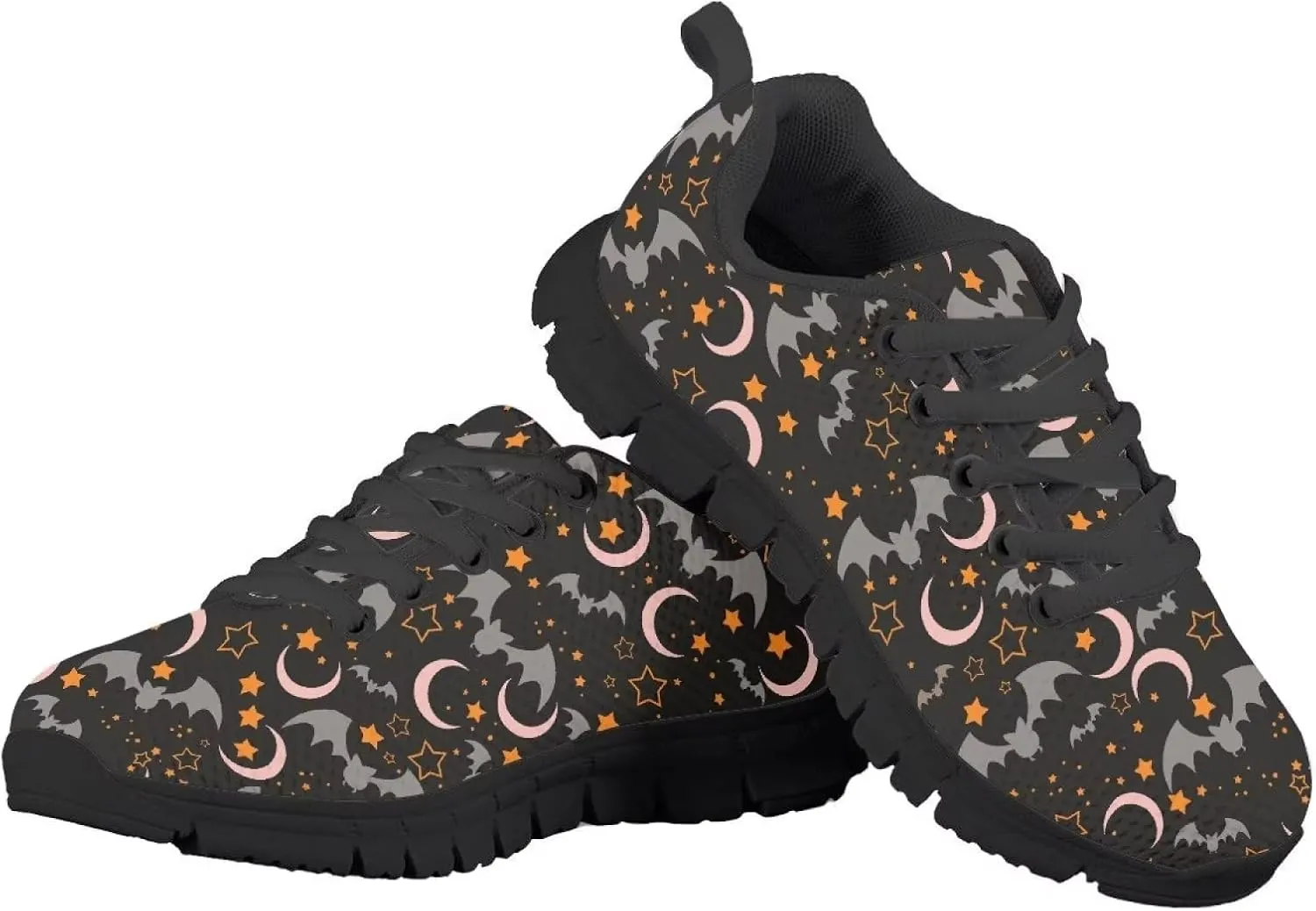 Sneakers Lace-up Lightweight Sport Shoes Casual Running Hiking Shoes for Boys Girls
