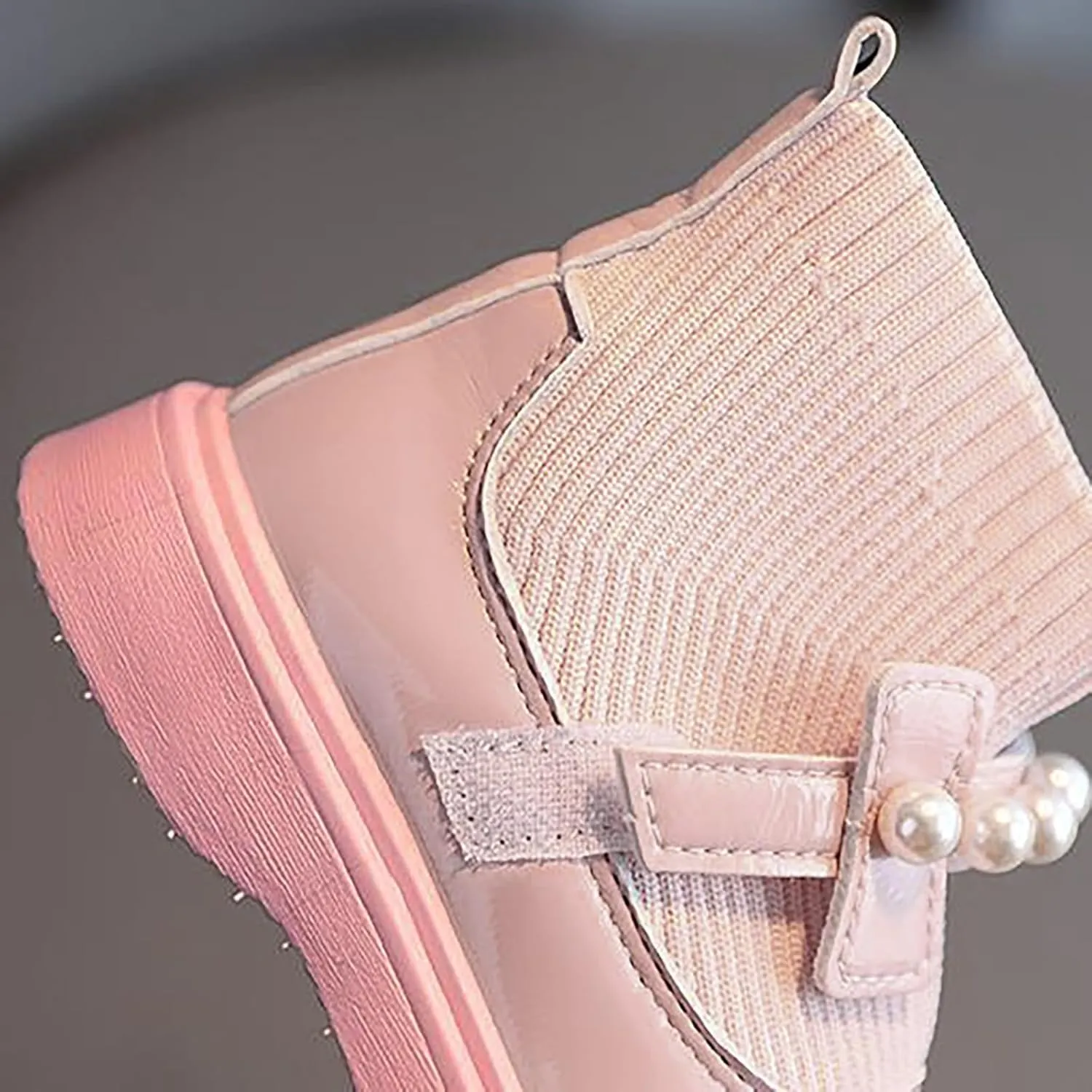 Snow Boots for Girls Boys Outdoor Boots Fur Lined Waterproof Ankle Shoes Warm Lightweight Winter Boot Fashion Boots