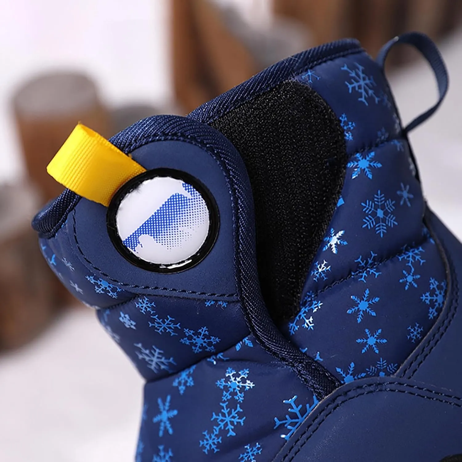 Snow Boots for Kids Boys Winter Warm Wateroof Insulated Fleece Lined Cozy Comfortable Outdoor Hiking Sneaker