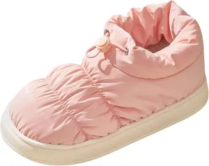 Soft Memory Foam Boots for Women Water Proof Insulated Boots Solid Rain Cloth Winter Boots Water Proof Boots