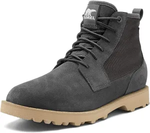 Sorel Men's Caribou Mod Chukka WP Boot — Waterproof Suede & Nylon Rain Boots