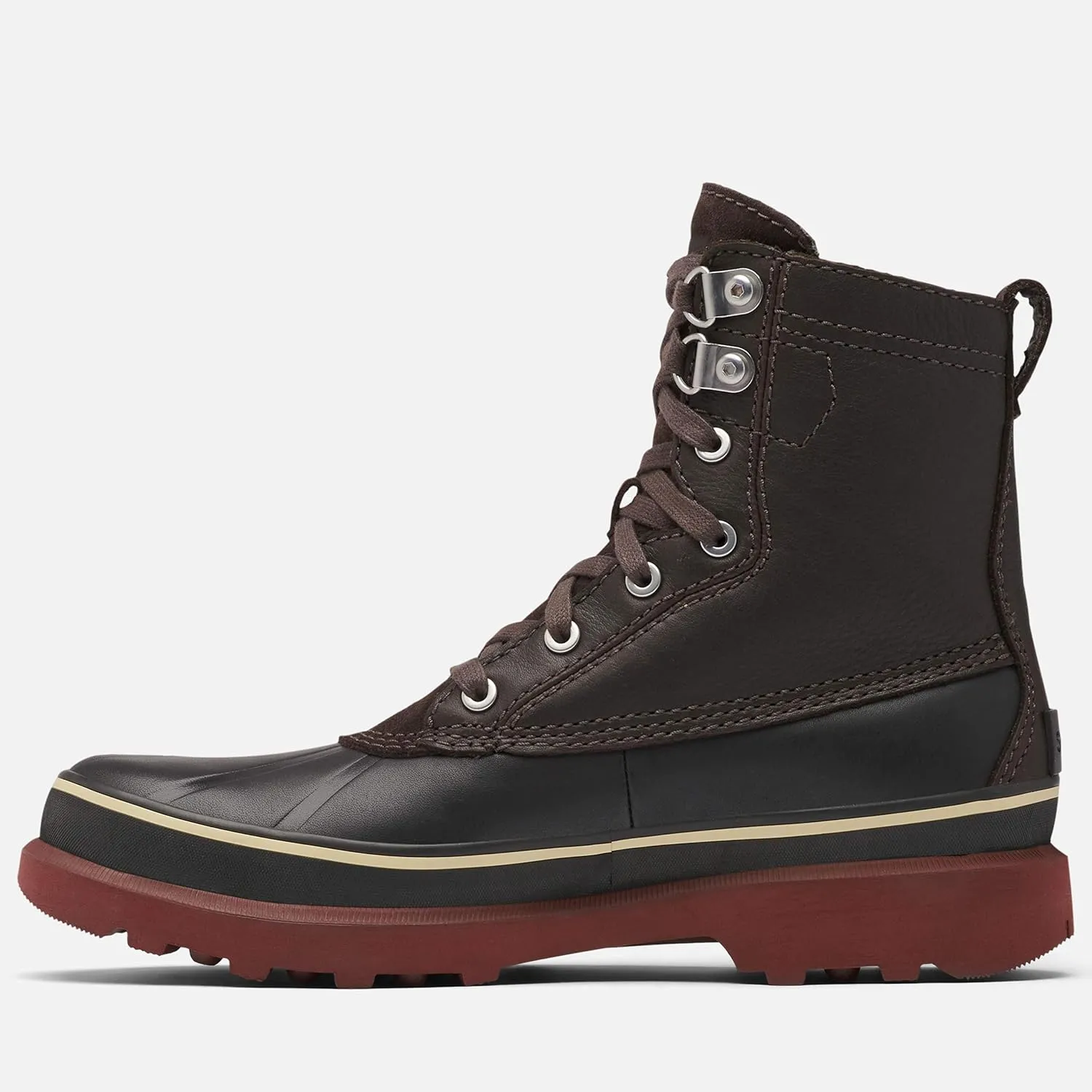 Sorel Men's Caribou Storm WP Boot - Rain and Wind - Waterproof - Buff