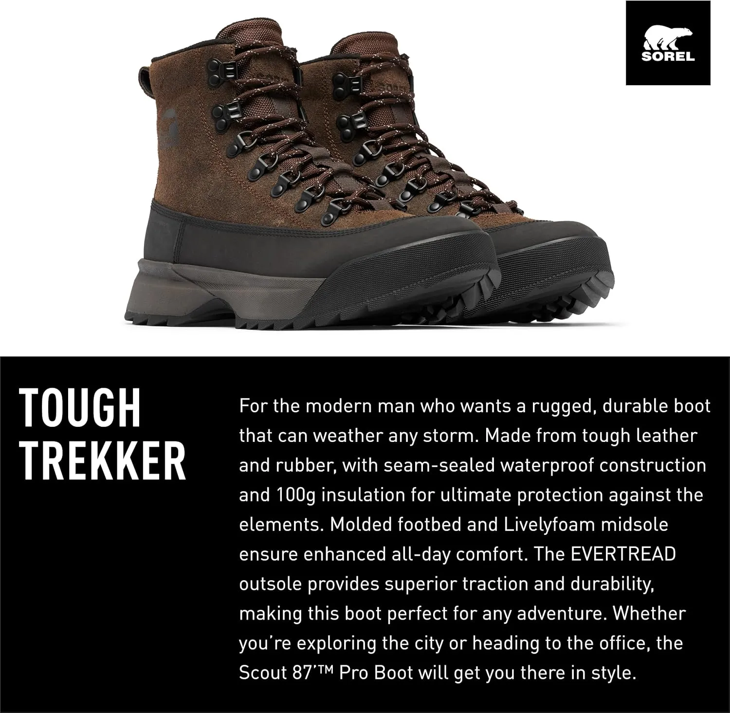 Sorel Men's Scout 87' Pro Waterproof Boots