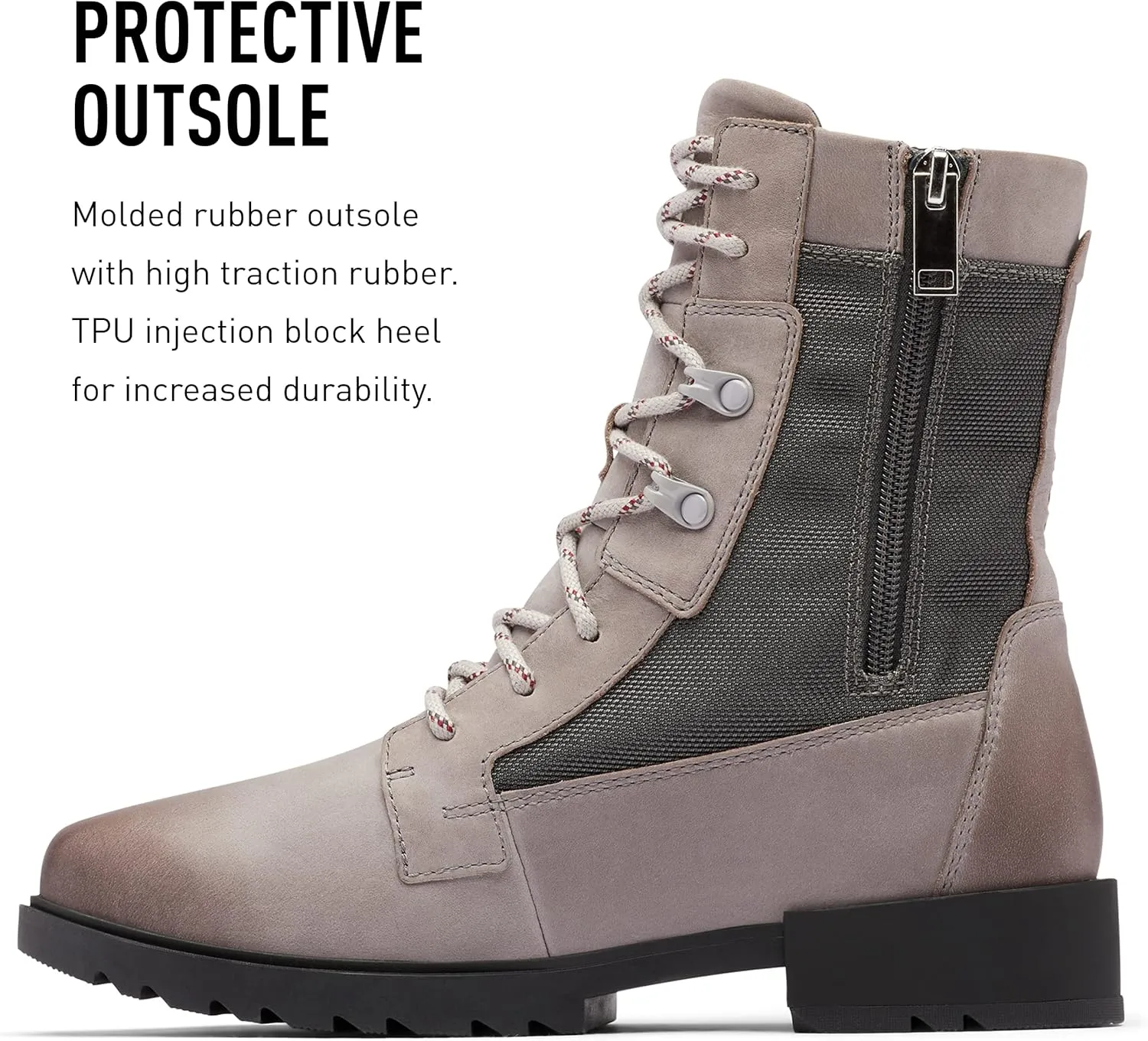 Sorel Women's Emelie Lace Boot  Waterproof Leather Winter Boot