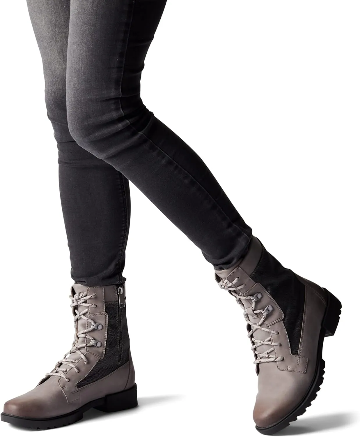 Sorel Women's Emelie Lace Boot  Waterproof Leather Winter Boot
