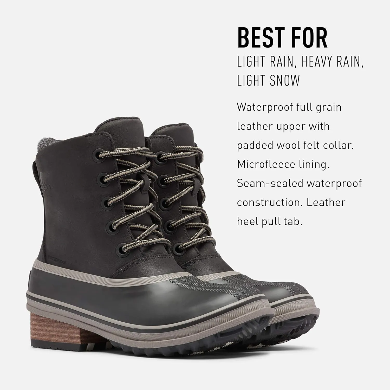 Sorel Women's Slimpack III Lace - Rain and Snow - Waterproof