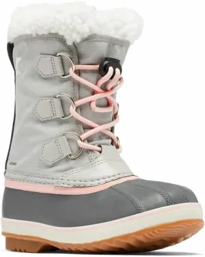 Sorel Youth Unisex Yoot PAC Nylon Waterproof Boots - Dove, Gum 2 - Size 7