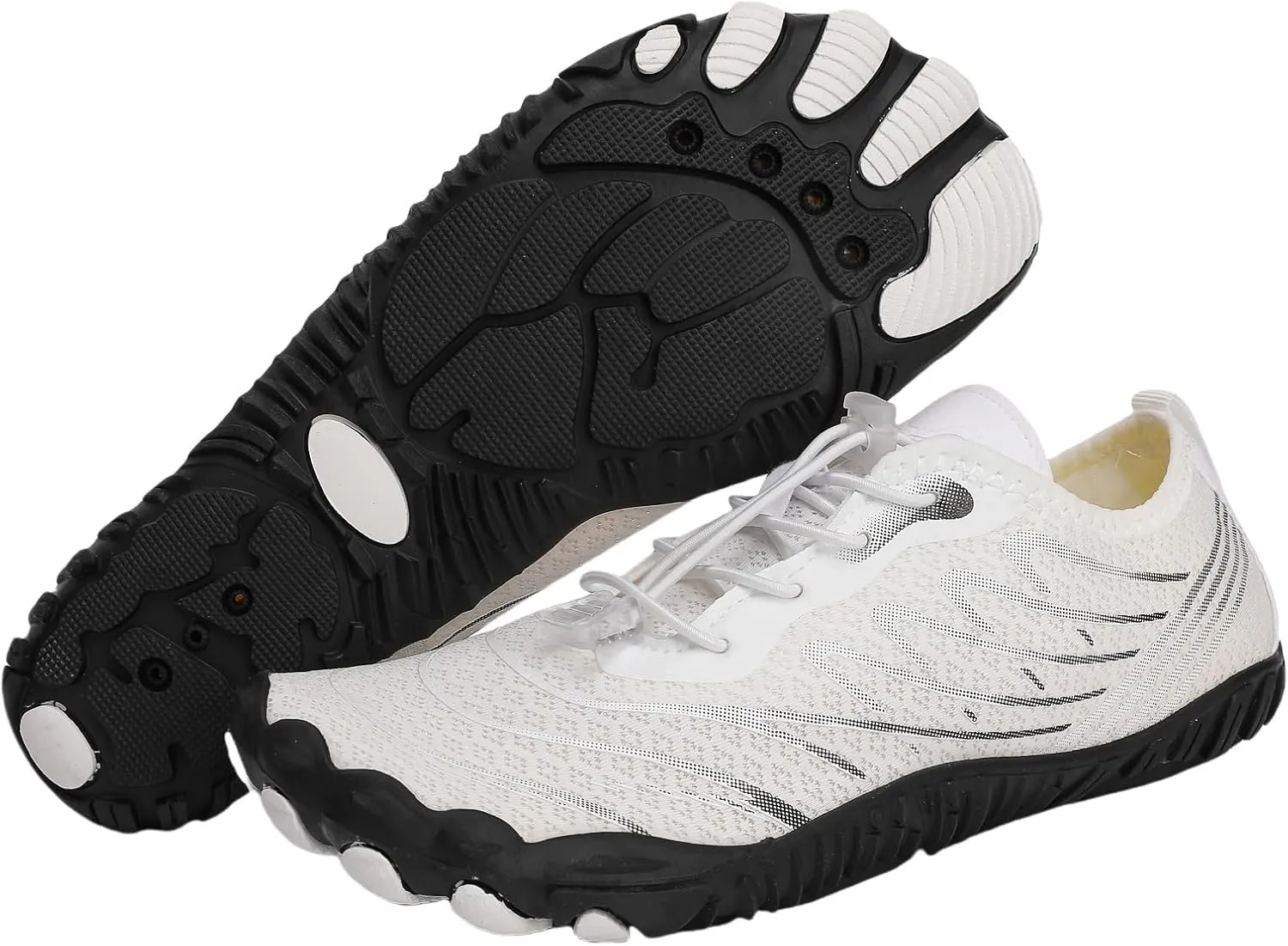 Summer Barefoot Shoes Women Comfortable Grounding Shoes with Copper Barefoot Shoe Quick Dry Breathable Non-Slip Athletic Footwear Soft Athletic Hiking Water Sports Sneaker