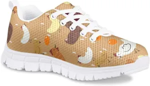 SYtrade Girls' Trail Running Shoes Slip On Walking Sports Sneakers