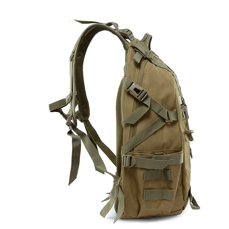 Tactical MOLLE Reflector Strip Backpack 25L
