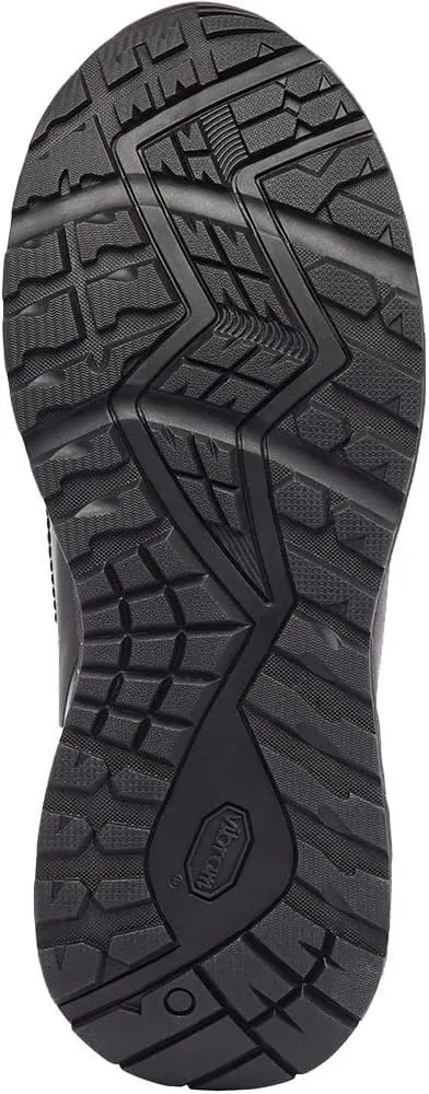 Tactical Research MAXX 8Z 8 Ultra-Cushioned Maximalist Black Tactical Boots for Men with Zipper - Designed for Police, EMS, and Security with Slip-Resistant Vibram Outsole