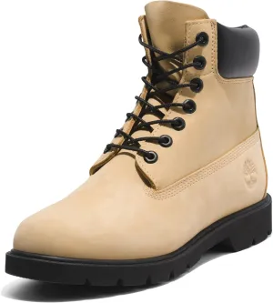 Timberland Mens 6" classic Lugged Sole Leather Combat & Lace-Up Boots