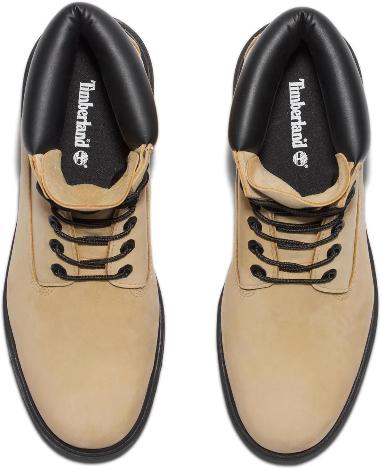 Timberland Mens 6" classic Lugged Sole Leather Combat & Lace-Up Boots