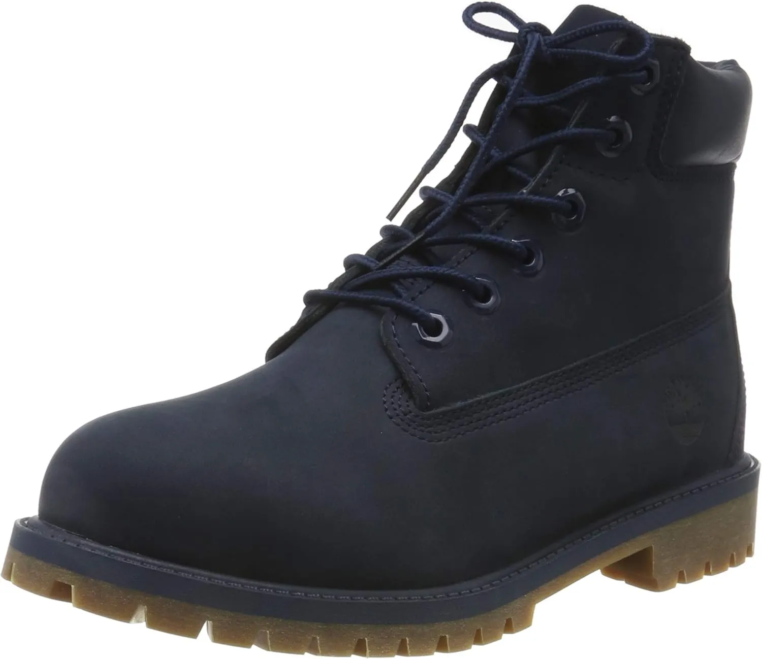 Timberland TB03793A484 Youth's 6-in Premium WP Boot Navy Monochrome 5.5 M US