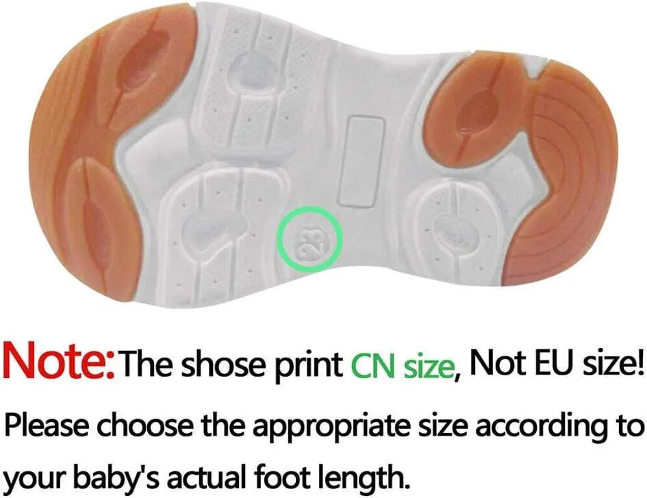 Toddler Winter Shoes Little Boys Girls Snow Boots Fleece Lined Lace Up Elastic Ankle Boots Baby Warm Walking Shoes