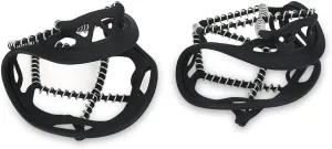 Traction Chains for Walking on Ice and Snow, Ice Cleats Spikes Crampons Grips Non Slip Grippers Portable for Jogging Climbing Outdoor Running Hiking Mountaineering Boots Shoes Women Men Kids