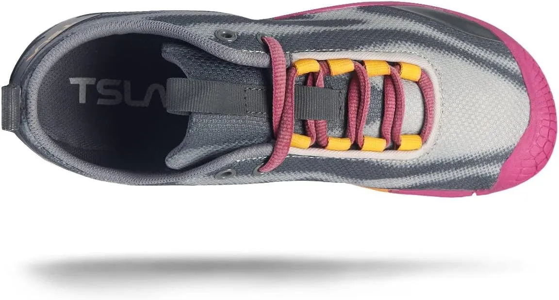 TSLA Women's Trail Running Shoes, Lightweight Zero Drop Barefoot, Non-Slip Outdoor Minimalist Shoes