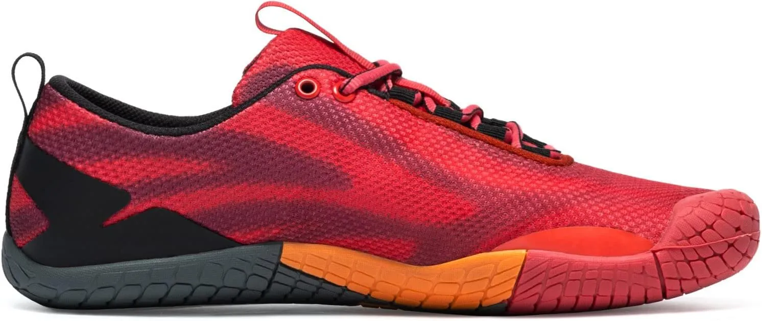 TSLA Women's Trail Running Shoes, Lightweight Zero Drop Barefoot, Non-Slip Outdoor Minimalist Shoes