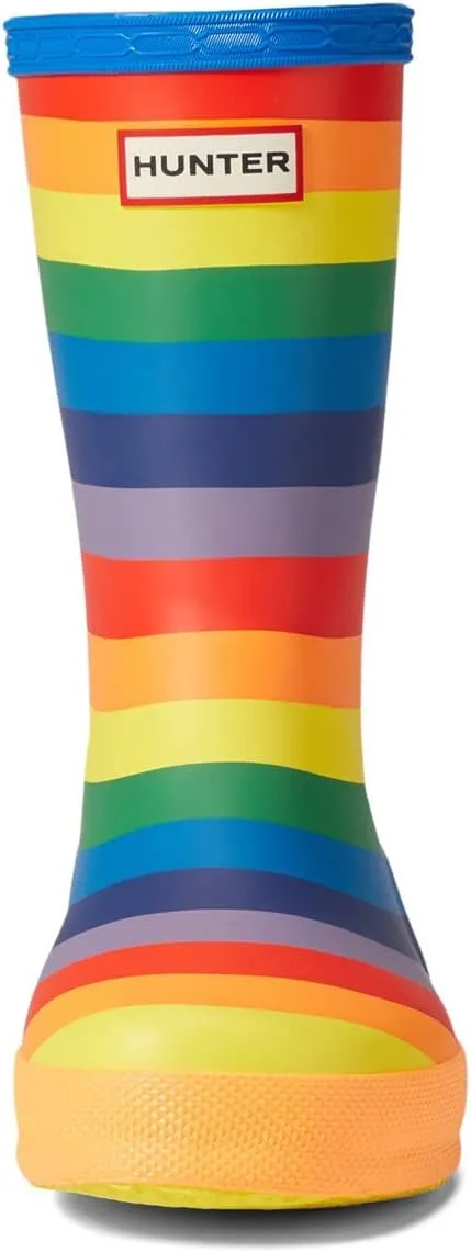 Unisex-Child Original First Classic Rainbow Print Rain Boot