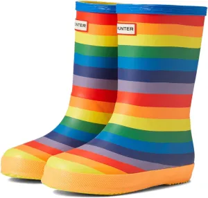 Unisex-Child Original First Classic Rainbow Print Rain Boot