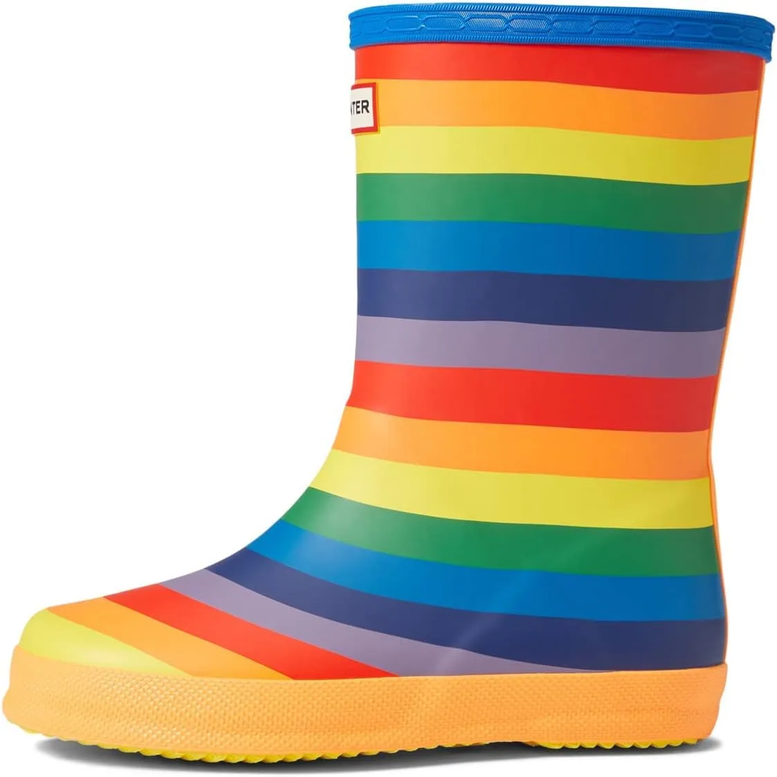 Unisex-Child Original First Classic Rainbow Print Rain Boot