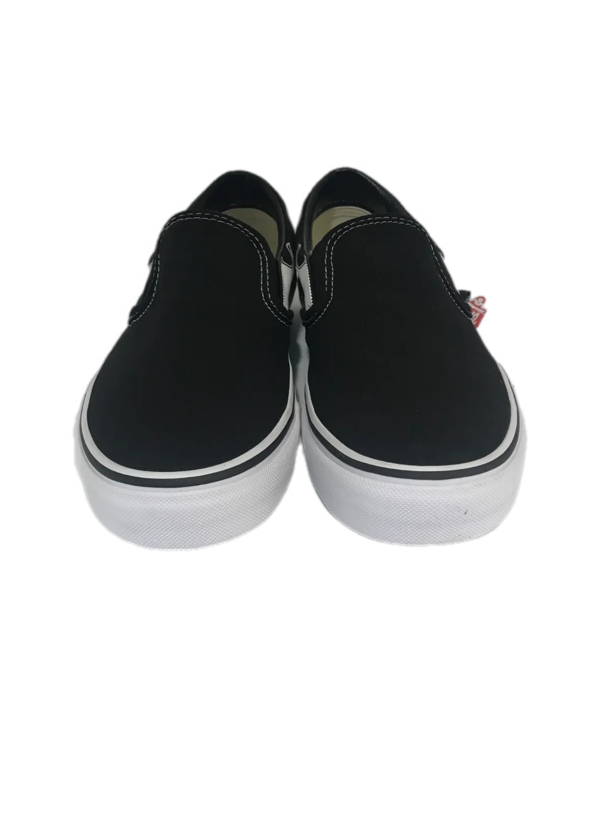 Vans Flame Classic VN0A33TBK681 Men's Black/White Slip-on Shoes C1532