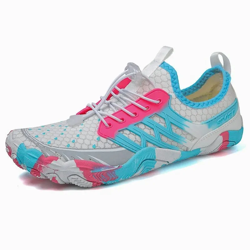 Vibrant Trek - Unisex Athletic Hiking and Water Shoes