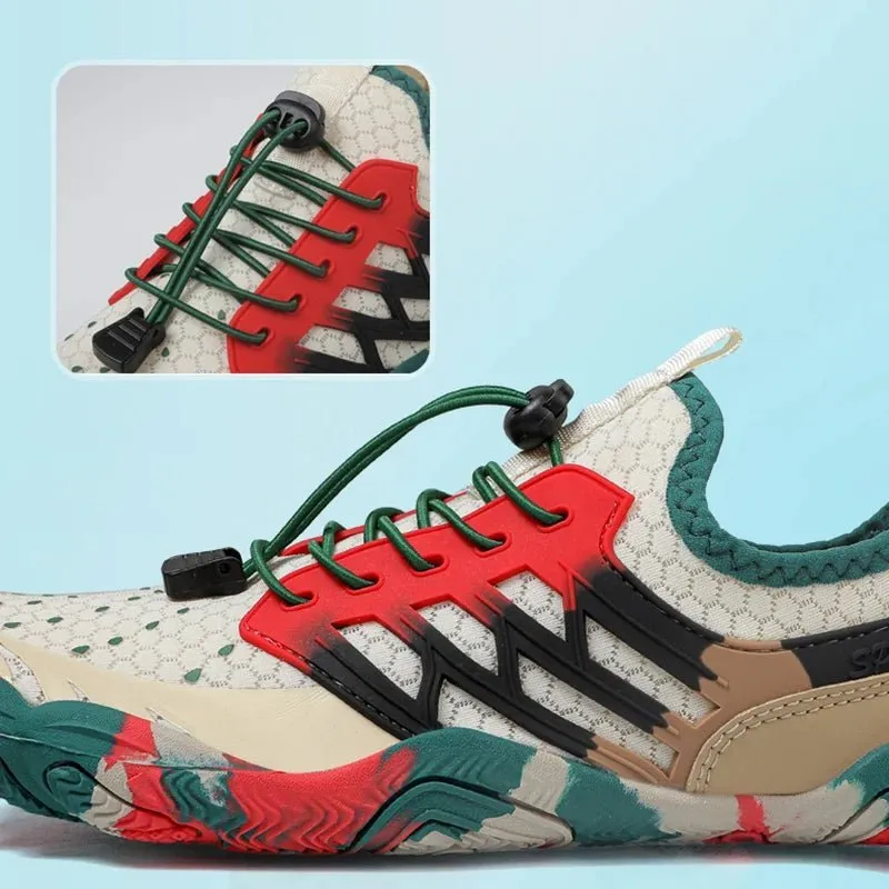 Vibrant Trek - Unisex Athletic Hiking and Water Shoes