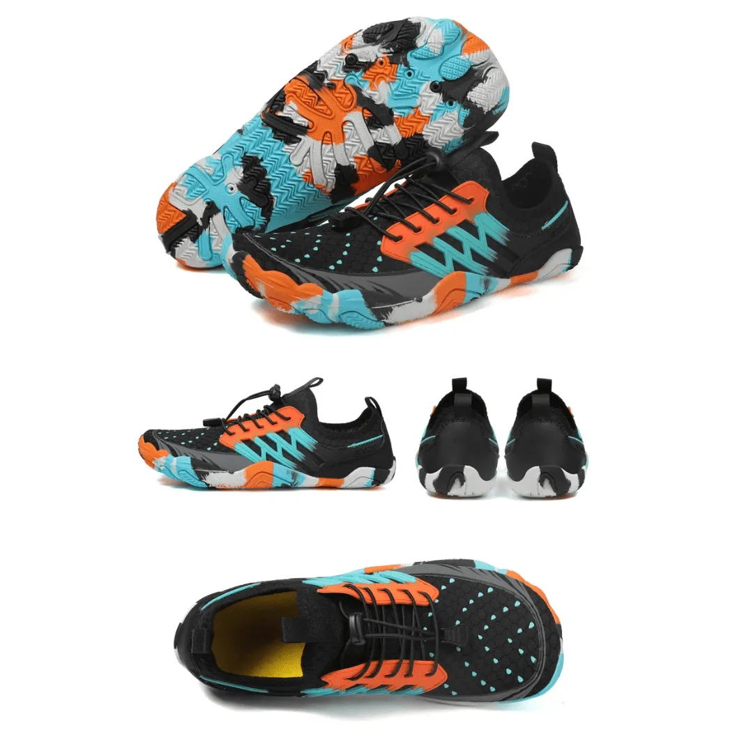 Vibrant Trek - Unisex Athletic Hiking and Water Shoes