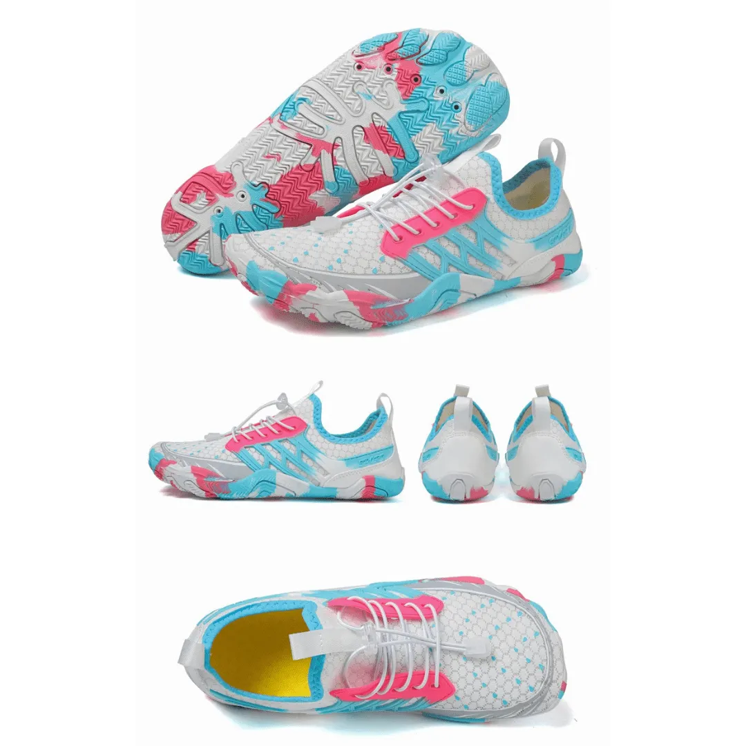 Vibrant Trek - Unisex Athletic Hiking and Water Shoes