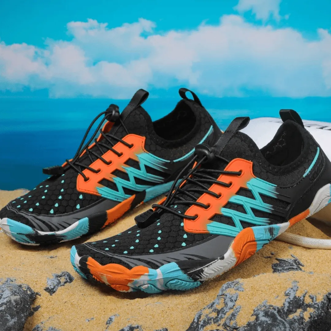 Vibrant Trek - Unisex Athletic Hiking and Water Shoes