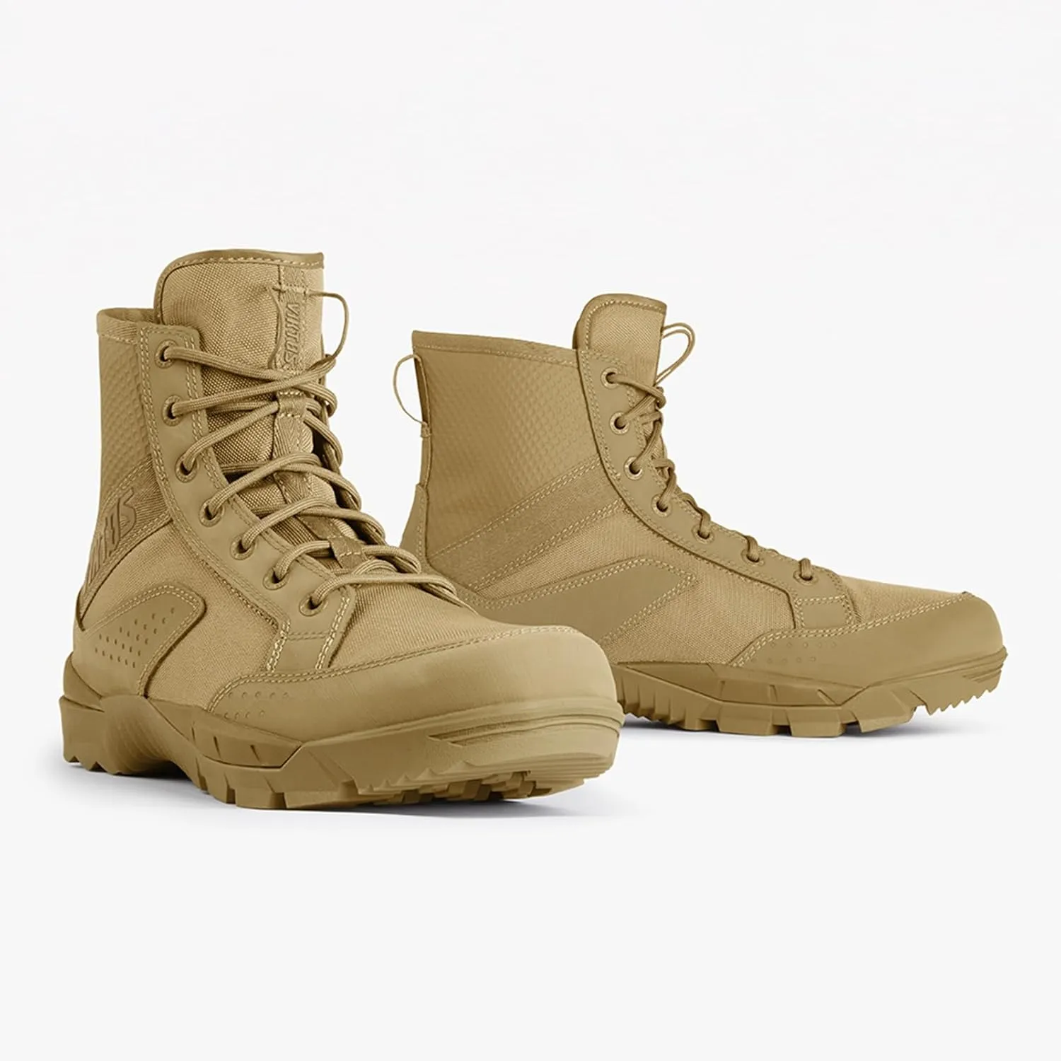 VIKTOS Men's Johnny Combat OPS Tactical Boots| Lightweight Water-Resistant Mid-Height Combat Boots with High-Volume Forefoot