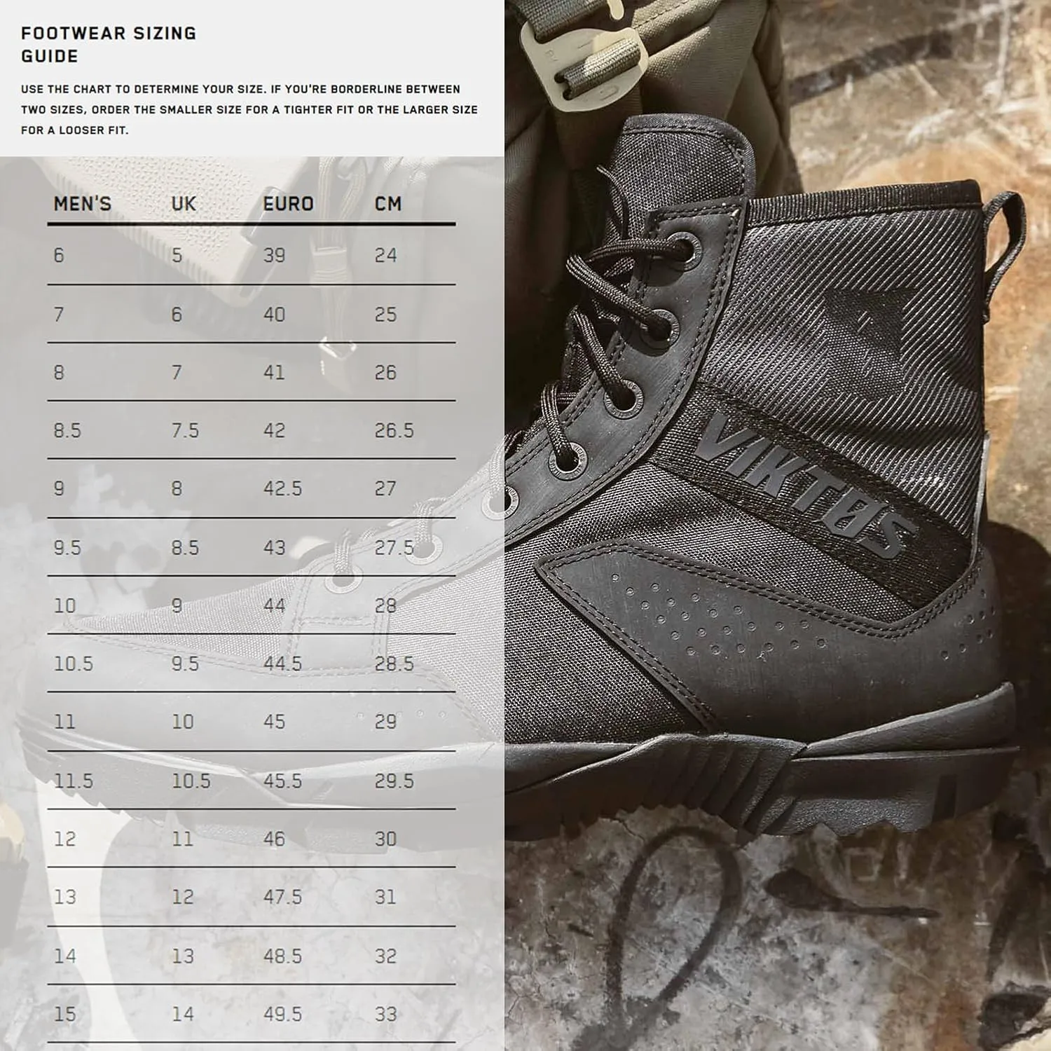 VIKTOS Men's Johnny Combat Winter Boots | Breathable Waterproof Abrasion-Resistant Mid-Height Insulated Tactical Boots