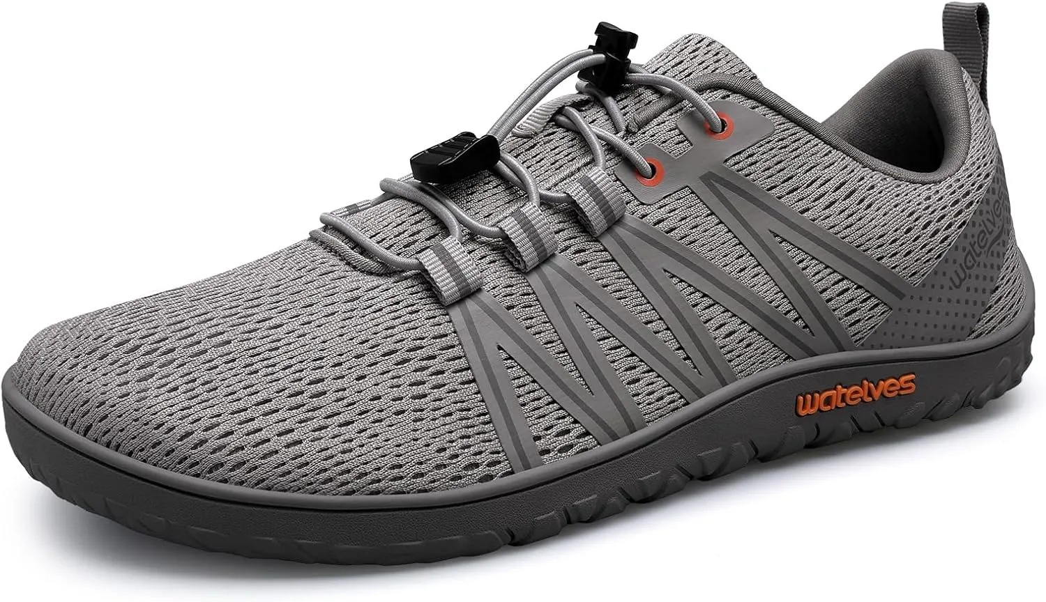 WateLves Barefoot Shoes Mens Womens Minimalist Wide Toe Box Zero Drop Trail Running Shoes Walking Cross Training Hiking