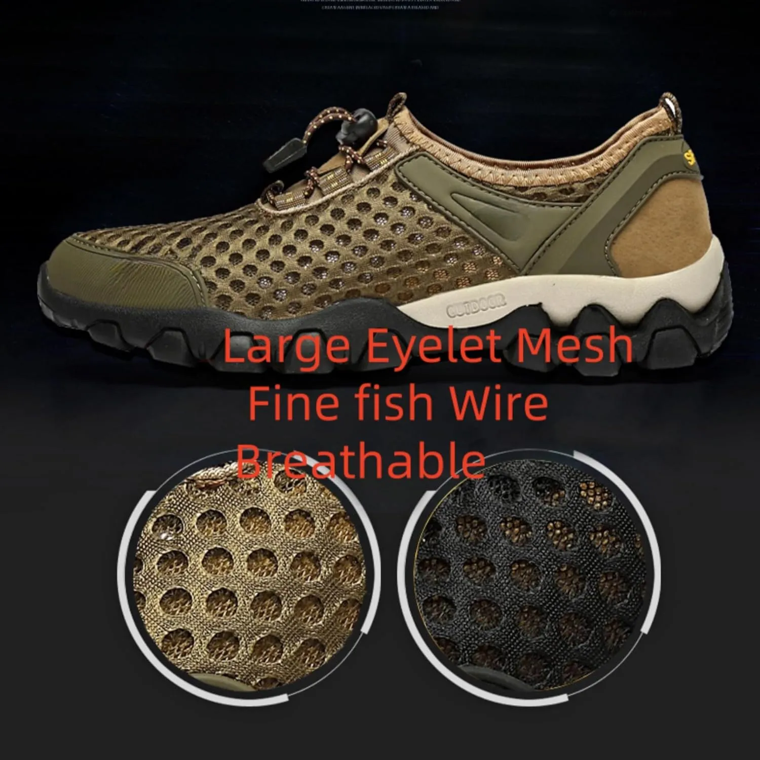 Water Hiking Shoes for Men Lightweight And Breathable Outdoor Training Water Walking