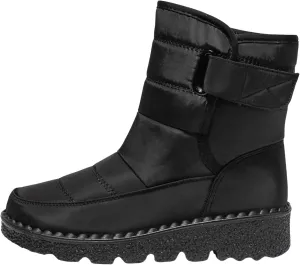 Water Proof Insulated Snow Boots for Women Thickened Warm Fleece Winter Boots Outdoor Non Slip Walking Boots