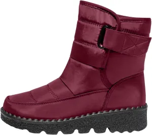 Water Proof Insulated Snow Boots for Women Thickened Warm Fleece Winter Boots Outdoor Non Slip Walking Boots