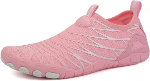 Water Shoes for Women Men Quick Dry Aqua Beach Swimming Shoes, Unisex Non Slip Wide Toe Box Hiking Barefoot Grounded Footwear, Trekking Sneakers for Walking Running Diving Surf Outdoor Sport