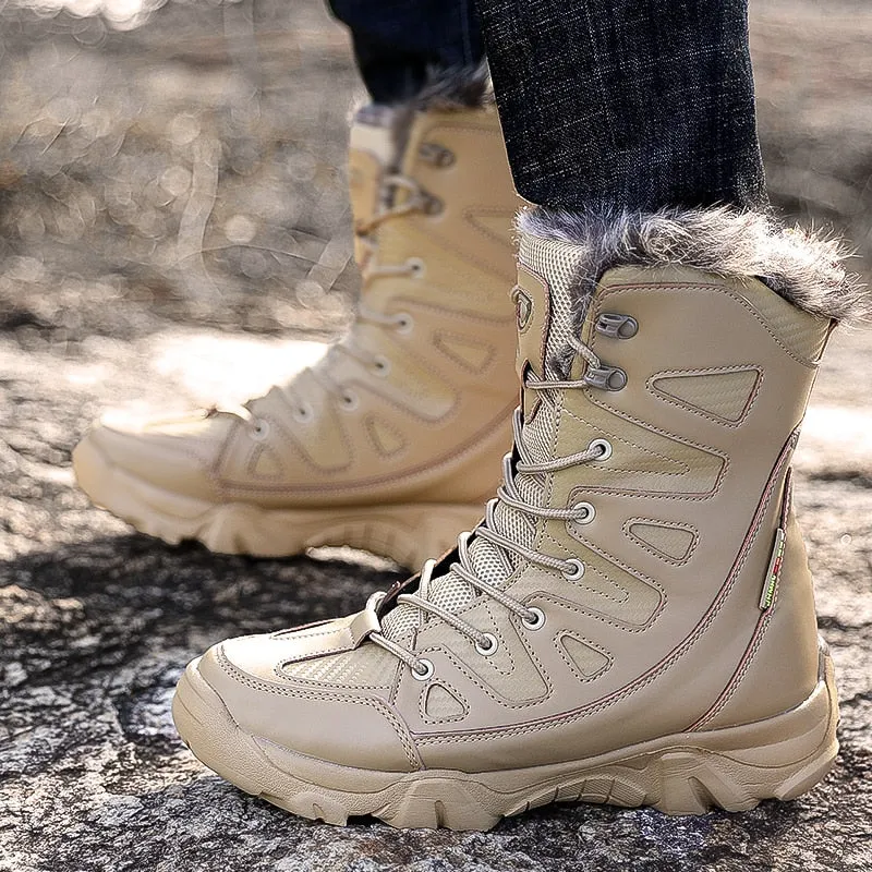 Winter Ankle Waterproof Men's Boots
